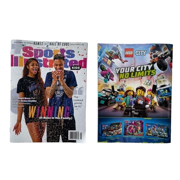 Angel Reese Rookie Card 2023 May June SI Sports Illustrated For Kids Magazine - Picture 8 of 8